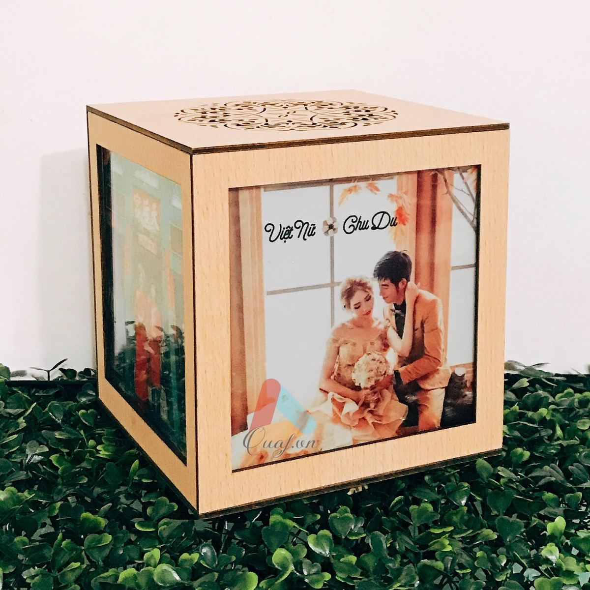 quà sinh nhật cho bạn gái - đèn tranh in ảnh theo yêu cầu