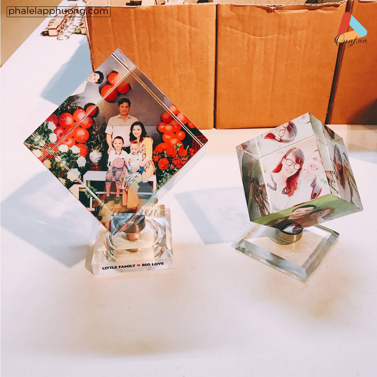 In ảnh pha lê 3D