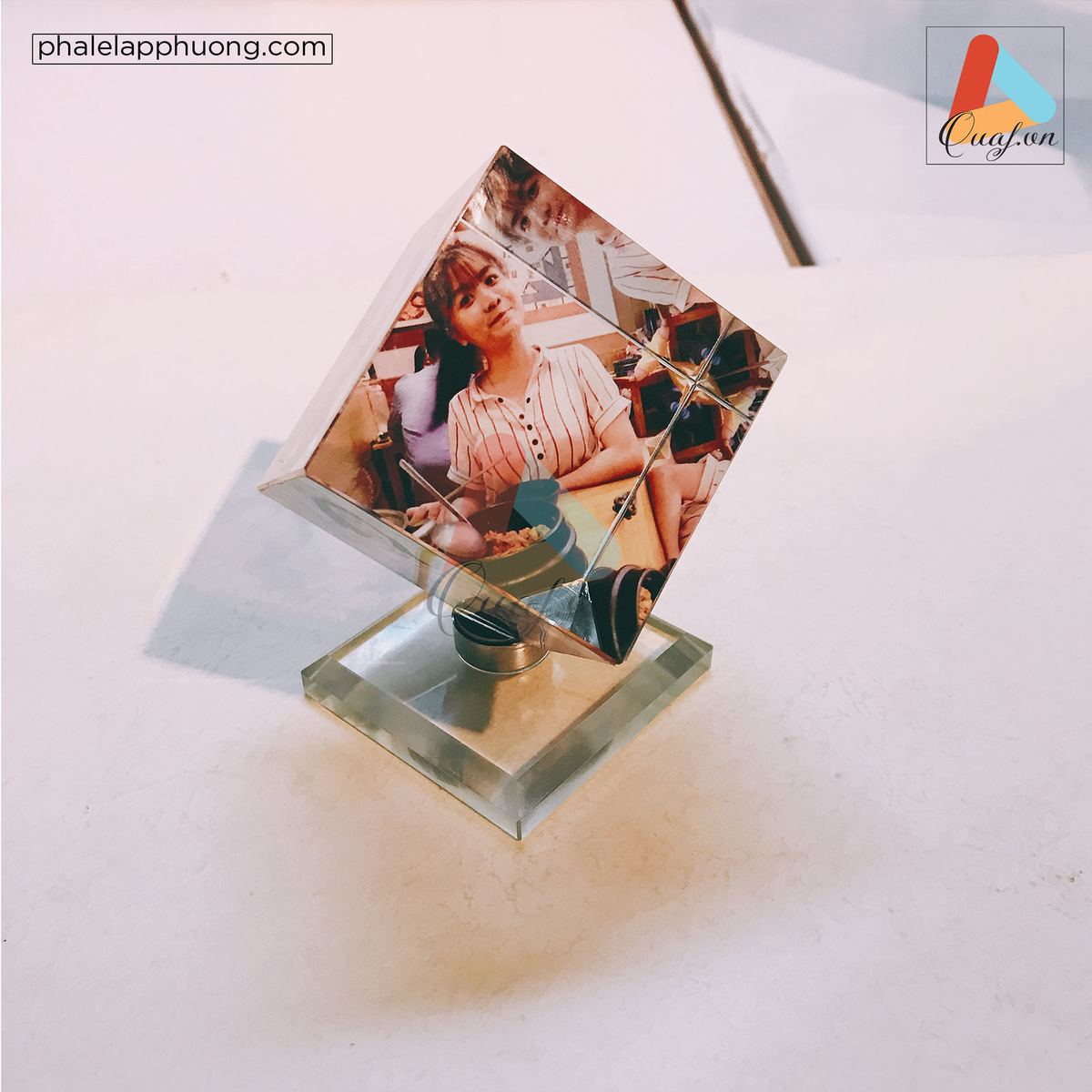 In ảnh pha lê 3D