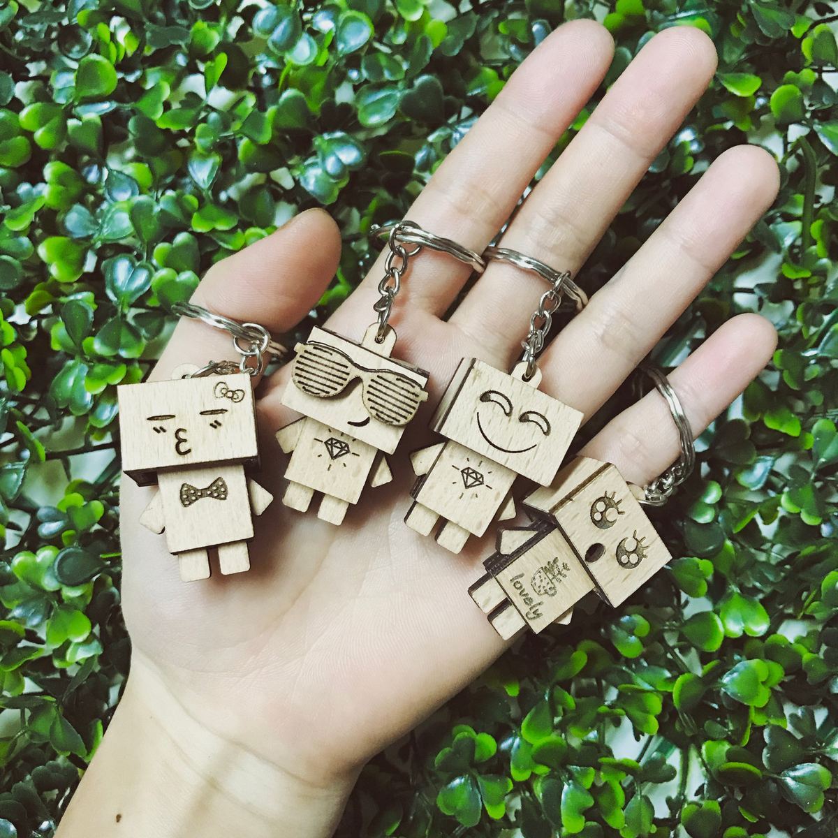 quà sinh nhật cho bạn gái - móc khóa danbo